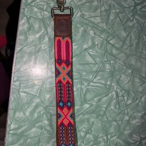 Consuela Colorful Strap with Pink and Blue Highlights